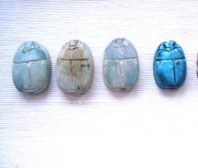 Oryginalny Vintage SKARABEUSZ z kamienia EGIPT ZAWIESZKA WISIOREK