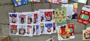 Zestaw kart i naklejek piłkarskich Euro 2020 2024 Topps Panini Miks