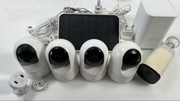 Zestaw kamer Eufy HomeBase 2 EufyCam 2K Pro solar 4x Indoor Cam 2K
