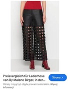 By Malene Birger nowe spodnie skóra naturalna miękka promocja n krótki czas