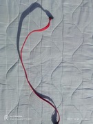 Długi kabel SATA czerwony kątowy 6 Gb/s HDD SSD DVD PC testowany