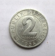 2 Grosze 1954 r.  Austria