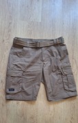 Spodenki bojówki trekkingowe, outdoorowe z paskiem.Rozm. 44-L/ XL.Stan igła