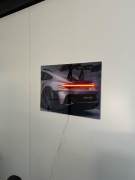 Dekoracja LED do pokoju - sportowy samochód - Porsche