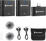 Zestaw bezprzewodowych mikrofonów 2.4GHz, redukcja szumów