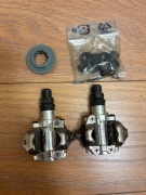 Pedały Shimano PD-M520 + nowe bloki Shimano SM-SH51 + TL-PD40