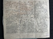 Mapa wojskowa G41 "Koszyce" 1:100000 Karte des westlichen Ruslands. 1915r.
