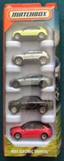 Matchbox 5 Pack MBX ELECTRIC DRIVERS HONDA JEEP TESLA MODEL S OPEL ASTRA