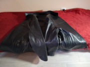 SKORZANA KURTKA MESKA rozmiar L czarna