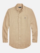 POLO RALPH LAUREN Classic Linen Shirt Slim Fit koszula lniana 100% len L