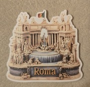Magnes na lodówkę Fontanna Di Trevi Włochy Italy Rzym Watyka Roma(40)