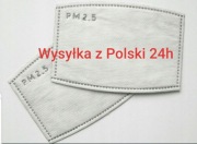 FILTR PM 2.5 DO MASECZEK bawelnianych n95 
