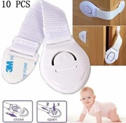 Blokada zabezpieczenie szafki, szuflady - 10 szt.