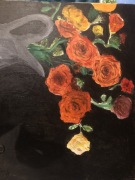 Obraz kwiaty na płótnie 40/50 cm