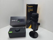 Audient EVO4  / Maono Pd 100 XLR do streamerów i produkcji muzycznej