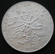 Austria 50 schilling 1974 - Wiener Internationale Gartenschau - srebro