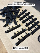 BMW E36 Coupe Cabrio - uszczelki wewnętrznych listew progowych