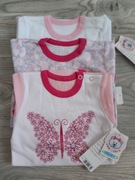 3 x Body motyl kwiaty Barbaras rozm 56 nowe