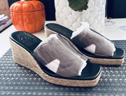 Klapki Kanna Dewsra na koturnie, rozmiar 36 (wkładka 23 cm)