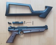 Wiatrówka Crosman 1377+ stalowy zamek, gratisy