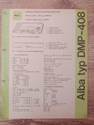 Instrukcja serwisowa Unitra Diora Alba DMP-408