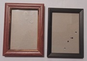 Ramki ze szkłem do zdjęć 2 szt razem