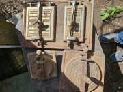 Drzwiczki do pieca kaflowego żeliwne 