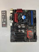 Płyta główna MSI B85-G43 GAMING + i5-4690 + 16gb ram DDR3