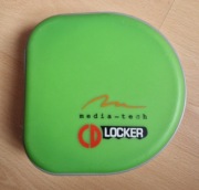 Etui / organizer na płyty CD DVD Media-Tech CD Locker zielone