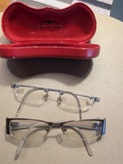 Oprawki okularowe używane ze szkłami minus