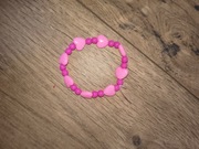 Bransoletka dziewczęca ręcznie robiona 