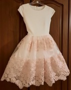 Sukienka wizytowa dla dziewczynki R. 158