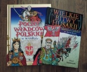 POCZET WŁADCÓW POLSKICH W KOMIKSIE+ WIELKIE BITWY HUSARII