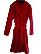 Płaszczyk czerwony dłuższy