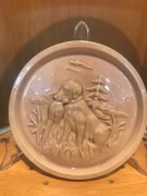 Stary Plafon myśliwski ceramika