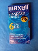 MAXELL T - 120 - KASETA VHS = NOWA