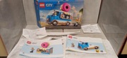 LEGO 60452 City Mobilna pączkarnia – PUDEŁKO + INSTRUKCJA | BEZ KLOCKÓW