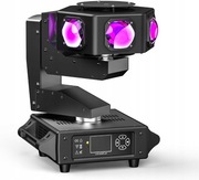 Ruchoma Głowica Moving Head LED 240W Efekt Stroboskopowy Obrotowe 360 RGBW