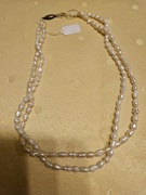 Perełki naturalne hodowlane z zapięciem