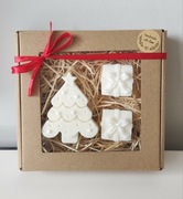 Świąteczny zestaw prezentowy świeczki sojowe 