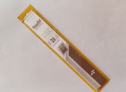 HAWIDY filatelistyczne 210 x 25 mm, czarny, 25 sztuk