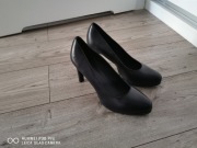 Czarne czółenka szpilki klasyczne r 44 Nowe czarne