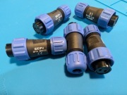 Gniazdo wodoodporne na kabel WEIPU SP13 2-pin IP68 (Nowe)