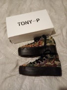 Tenisówki Trampki wysokie platforma 37 Tony-P