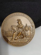 medal 1966 reforma monetarna 1766 Holzhauesser