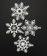 Urocze Śnieżynki 3D - Idealne Dekoracje Świąteczne / Zimowe!