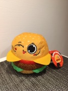 Maskotka burger  pluszak hamburger Biedronka NOWA z metką
