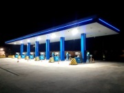 Wiata stacji paliw - projekt indywidualny