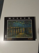 Puzzle Clementoni Museum Collection Starry Night Over the Rhone Vintage 