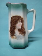 stary dzban na wodę porcelanowy